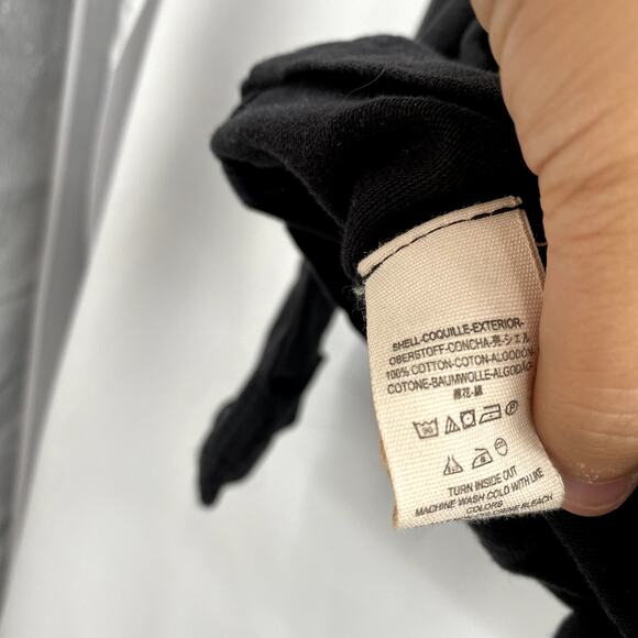 Free People Faye Cotton Black Military Lace Up Jacket - Picture 6 of 7